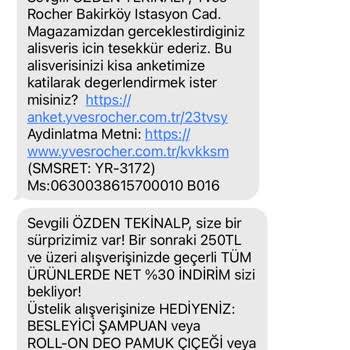 Yanıltıcı Reklam Ve Aldatıcı Reklam Yapan Yves Rocher