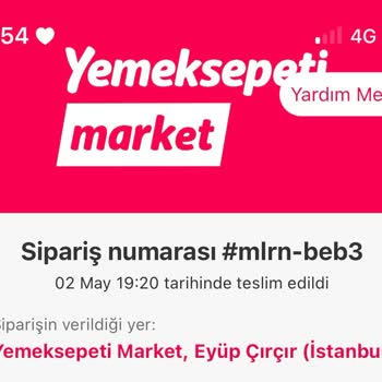 Yemeksepeti Market Çürük Ürün Gönderiyor