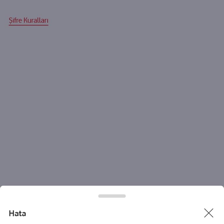 Vodafone Pay Vodafone Premium Bonusumu Kullandırtmıyor.