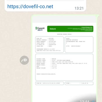 Dovefilco Paramı Almak İs