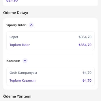 GetirYemek Getir Yemekte Büyük İndirim Oyunu
