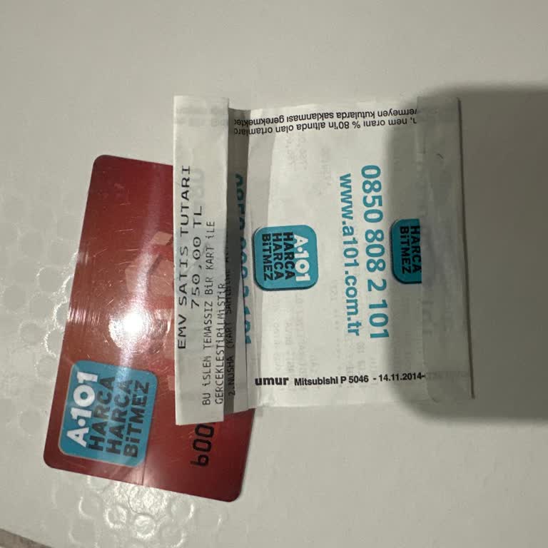 A101 Param Buhar Oldu