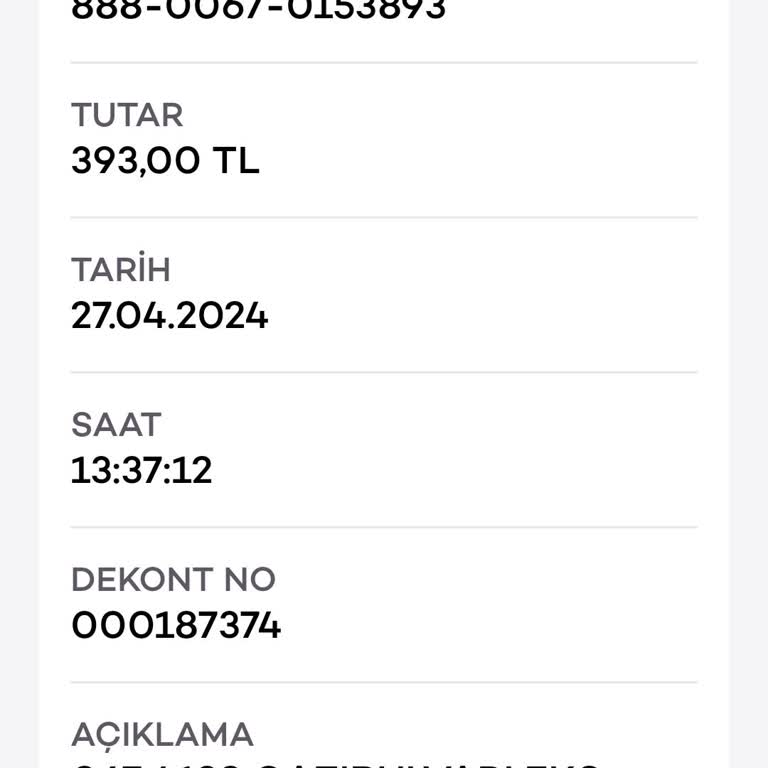 Migros Hatalı İşlem Hk