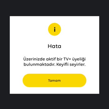 TV+ Mobil Erişim Sorunu: İzleyemiyorum!