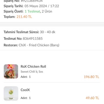 Trendyol Yemek Yorumsuz Bir Şey