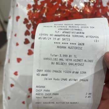 Akasya Boyner Tuhafiye Poşeti