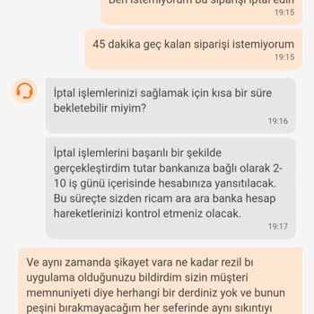 Trendyol Yemek Uygulaması Müşteri Haklarının Hiçe Sayılması