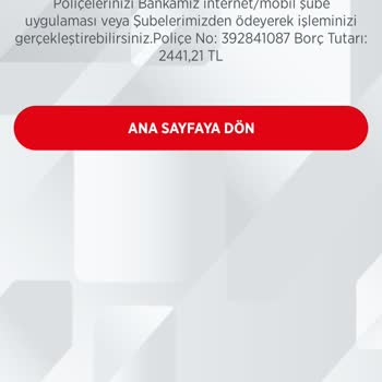 Türkiye Sigorta Turkiye Sigortaları TOKİ Poliçe İptali