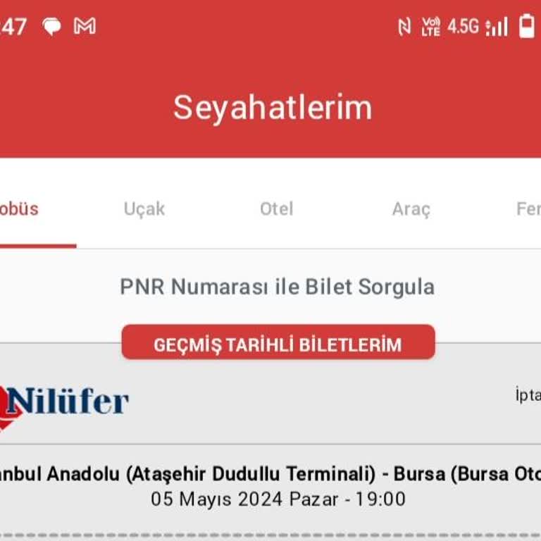 Obilet Mağduriyet Yaşanan İptal Edilen Yolculuk