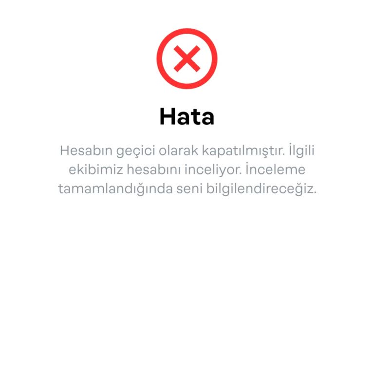 Papara Sebepsiz Hesabımı Kapattı