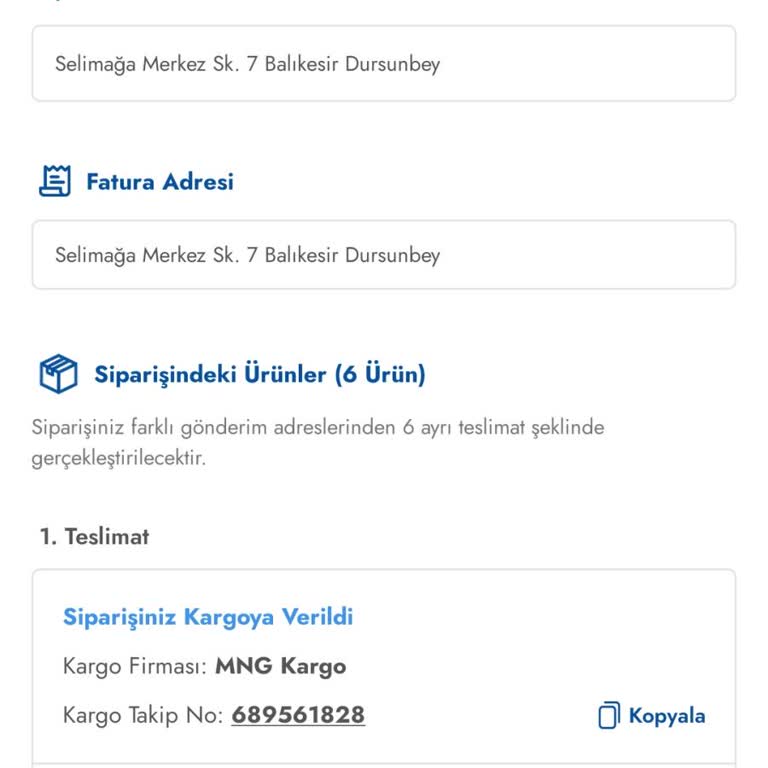 Şok Market Ekstra Ürünler Siparişimde Ki Ürünü Teslim Etmiyor.