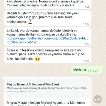 Migros Hemen Eksik Siparişi Tamamlamıyor