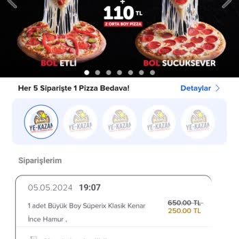 Domino's 1.5 Saat Bekletip Siparişi İptal Etti