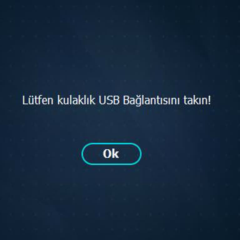Gamepower Fujin7.1 Kulaklık USB Tanımıyor Ve Çalışmıyor