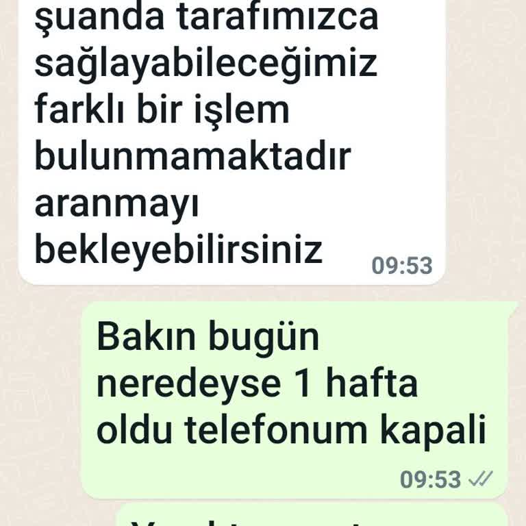 Vodafone Numara Taşımayın. 25 Gündür Hattım Kullanılamıyor