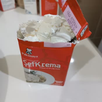 Pakmaya Şef Krema! Yazıklar Olsun!