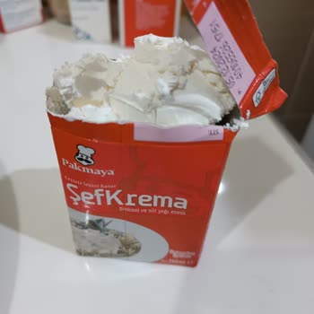 Pakmaya Şef Krema! Yazıklar Olsun!