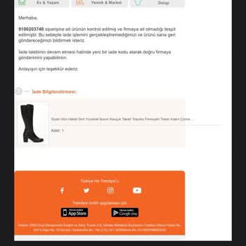 Trendyol Hesabımı Askıya Aldı Ücret İadesi Yapmıyor