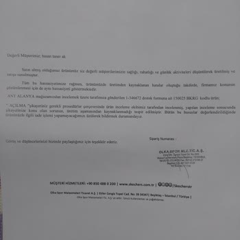 Skechers Ayakkabı Sorununa İlgisizliği