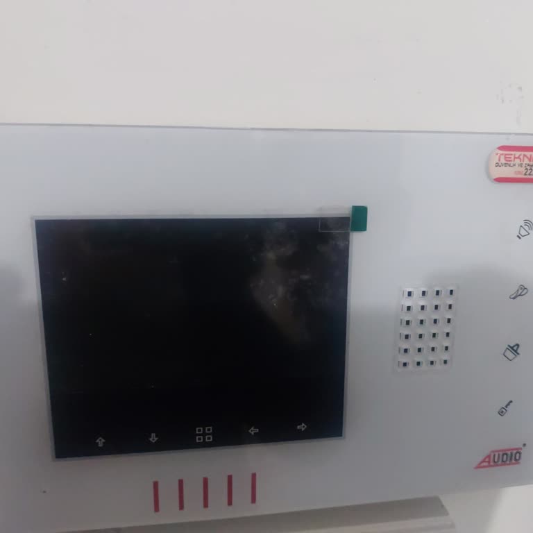 Audio Elektronik Audio Görüntülü Diyafon Sergisinin Oyalaması İlgisizliği