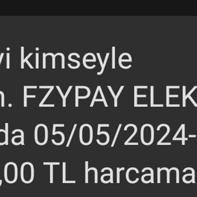 FzyPay İzinsiz Param Çekildi!