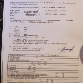 Göker Otomotiv (İstanbul) Yetkili Serviste Yaşanan LPG Montaj Sorunu Ve Müşteri Mağduriyeti