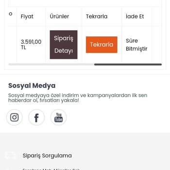 Kenwood 3 Aydır Gelmeyen Ürün