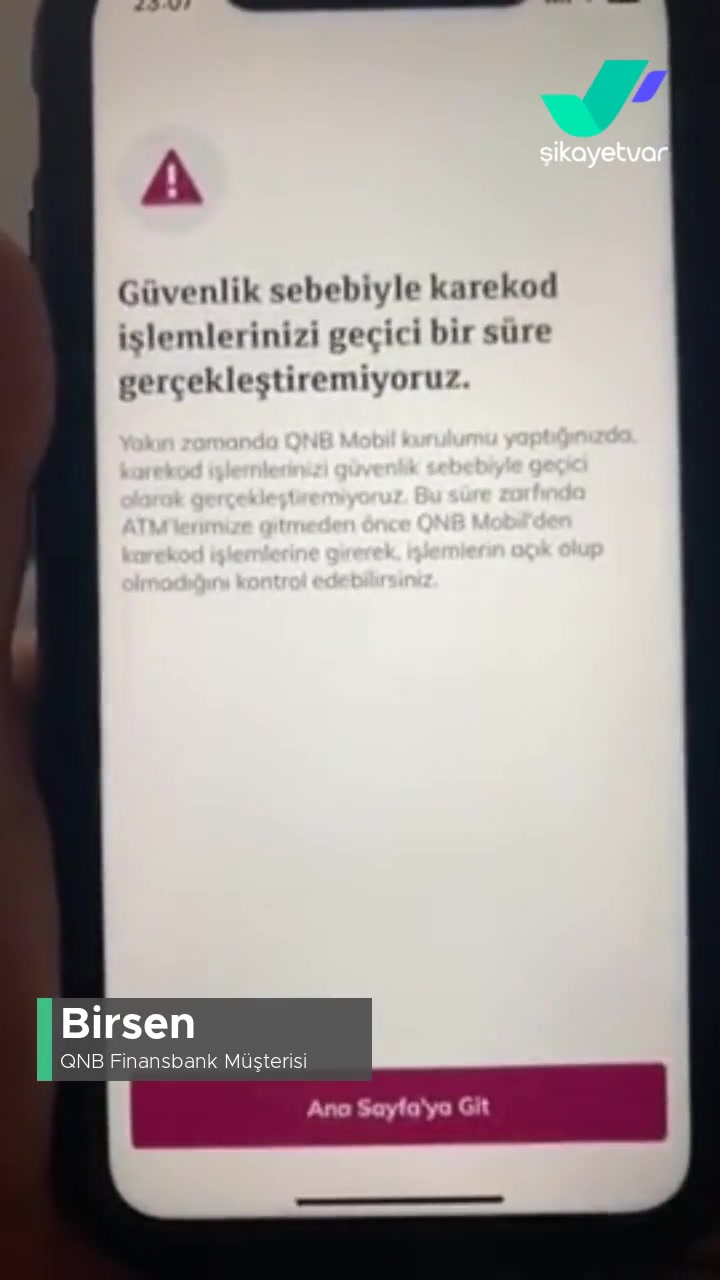 QNB Finansbank Karekodla Para Çekmek İstiyorum videonun kapak resmi