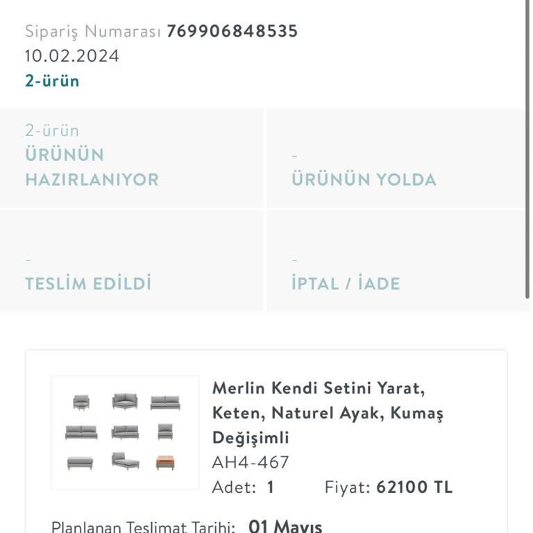 Vivense Teslimat Tarihinin Gecikmesi