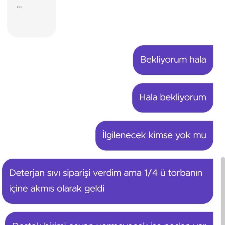 Getir Büyük Siparişimi Döke Saca Getirmiş