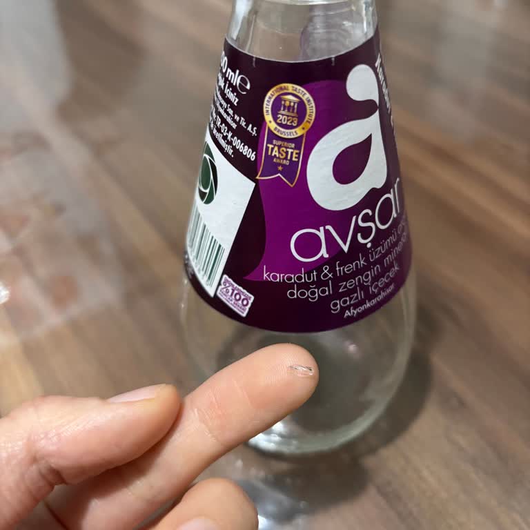 Avşar Maden Suyu Gazlı İçecek Şişesinde Cam Parçası Bulundu