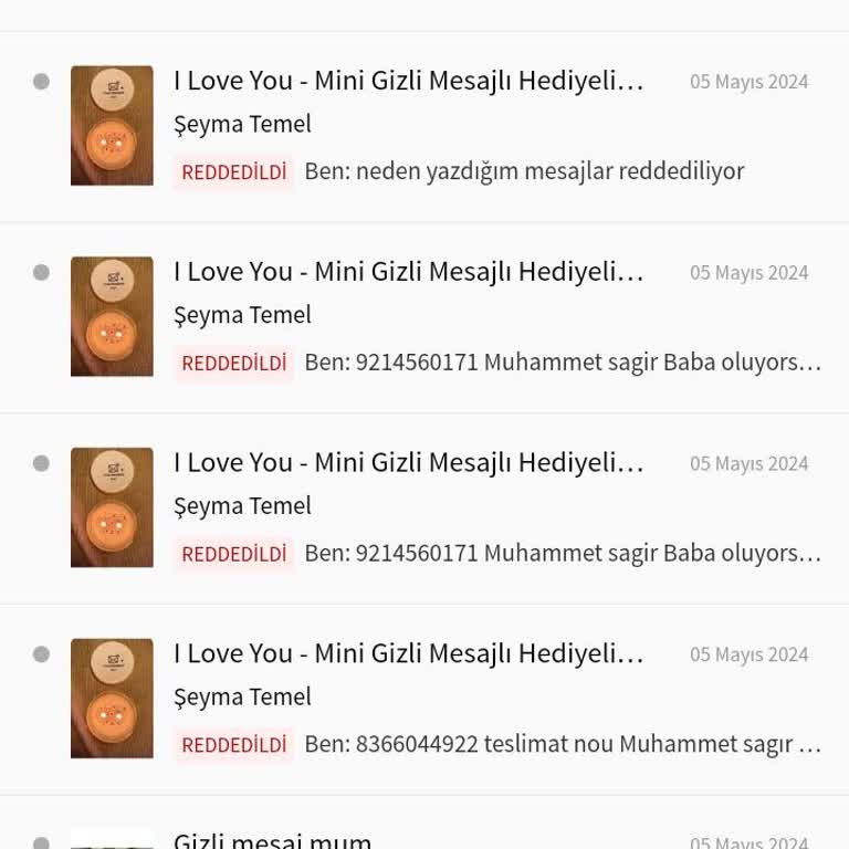 Trendyol Sürpriz Yanan Mum