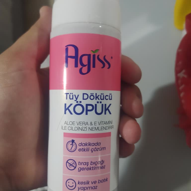 Agiss Tüy Dökücü Köpük Vücudumda Yaralara Sebep Oldu