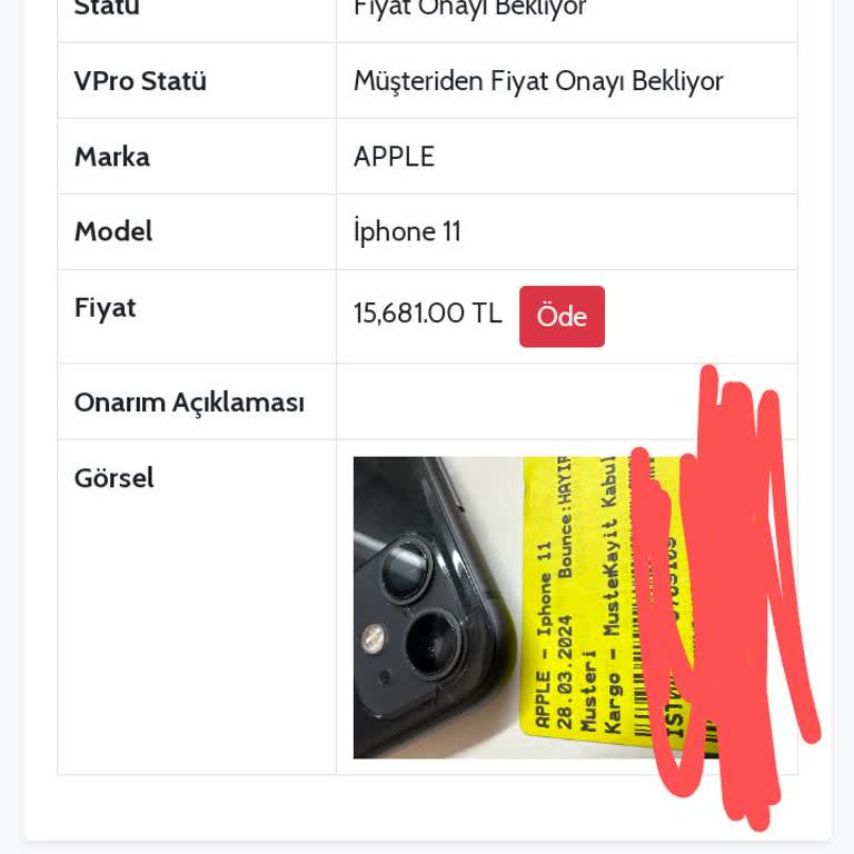 Vodafone'da Yenilenmiş Cihaz Hüsranı