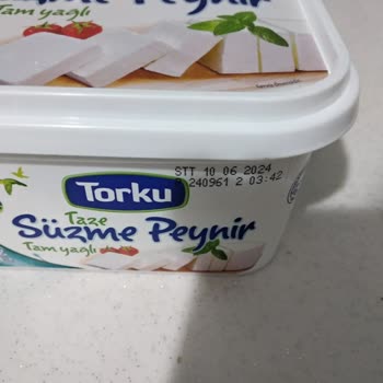 Torku Tam Yağlı Süzme Peynir Bozuk Çıktı