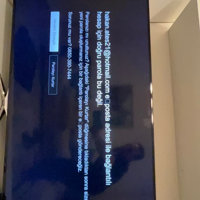 Samsung TV Smart TV Desteklemiyor