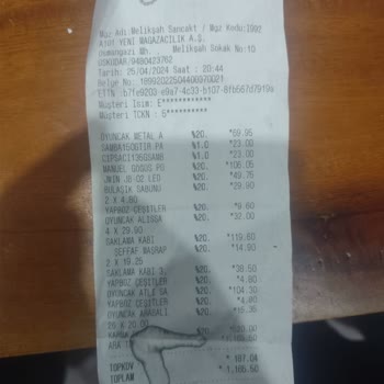 A101 Faturalarımın Tarafıma İletilmemesi