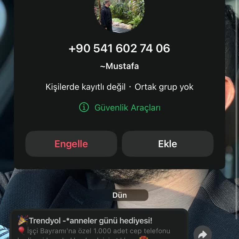 Trendyol Anneler Günü Anketi Mesajı