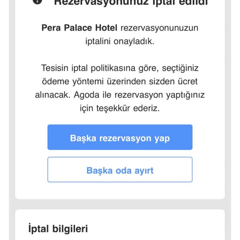 Agoda.com Otel Para İademi Yapmadı, Mağdurum