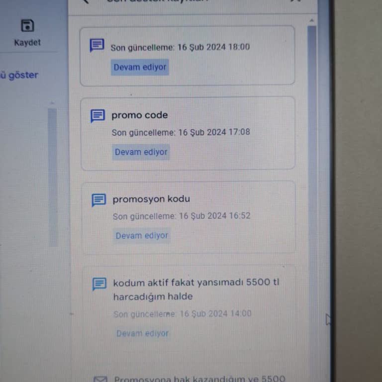 Google Reklam Kayıtları Promosyon Hediyesi Verilmedi!