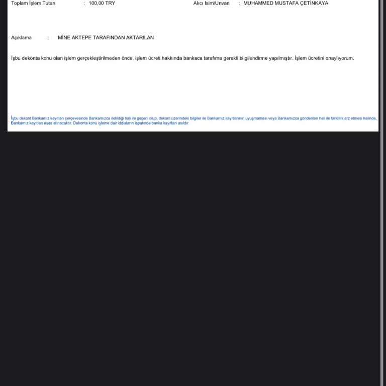 Trink Para Param Düşmedi Paramı İstiyorum