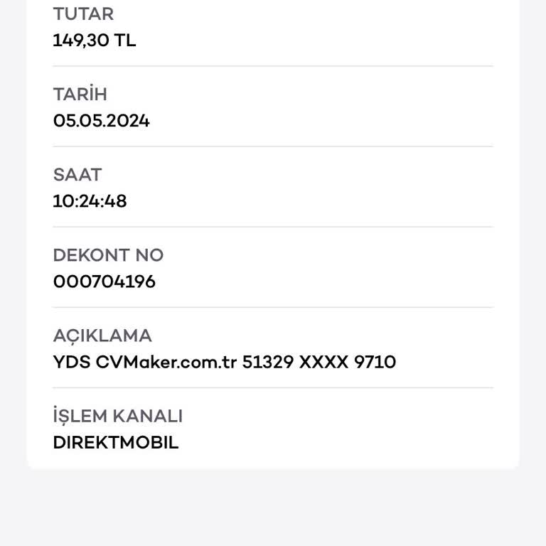 Cvmaker.com.tr Sitenin Hesabımdan Bilgim Dışı Para Çekmesi