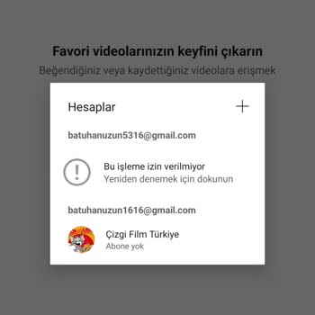 Youtube.com Hesabıma Giriş Yapamıyorum