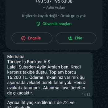 İş Bankası Düzenli Ödenen Kartı Hukuki Takibe Düşürmeye Çalışıyor