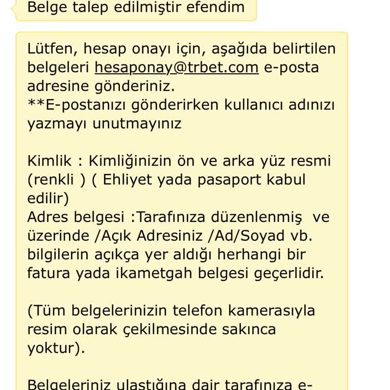 Trbet Adlı Site Paramı Vermedi
