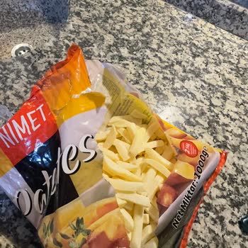 A101 Den Aldığım Donmuş Patates Küflü Çıktı