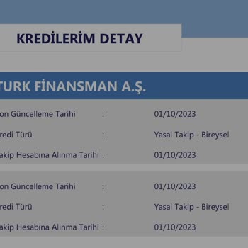 Türk Finansman Findeks Problemi!