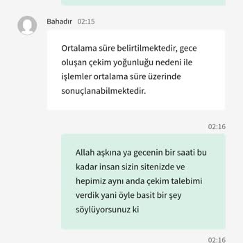 Betkolik Paramı Yatırmıyor 250 Yatırım Yaptım 350 Çekim 100 TL İçin