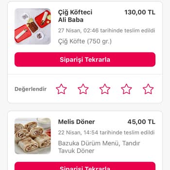 Yemeksepeti Para İadesi Yapılmadı.