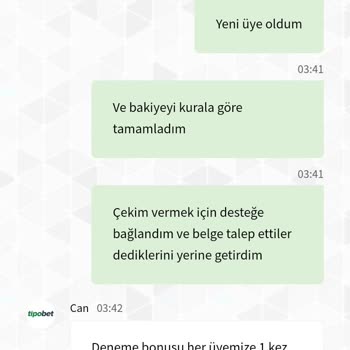 Tipobet Çoklu Üyelik Tespit Etmiş Ad Söyleyemiyor Bakiyeyi 0 Yapıyor